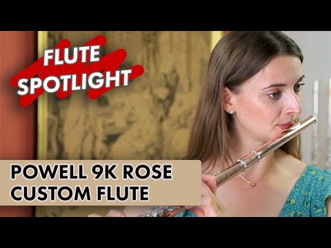 Flute Spotlight: Powell 9k Rose Custom Flute