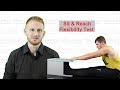 Sit And Reach Flexibility Test