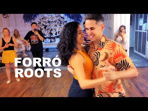 Roots Repeated Steps - Forró workshop demo by Victinho Maia & Pamela Barron (in New York)