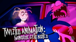 Twiztid Animation - Monoxide Cop Skit - The Continuous Evilution Of Life&#39;s ?&#39;s