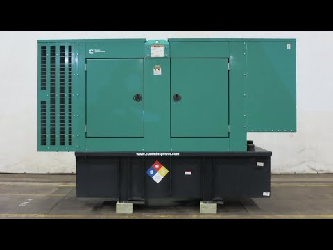 Cummins DSGAC 150 kW diesel generator QSB7-G5 EPA Tier 3 engine, 9 Hrs, Yr 2014 - CSDG # 3644