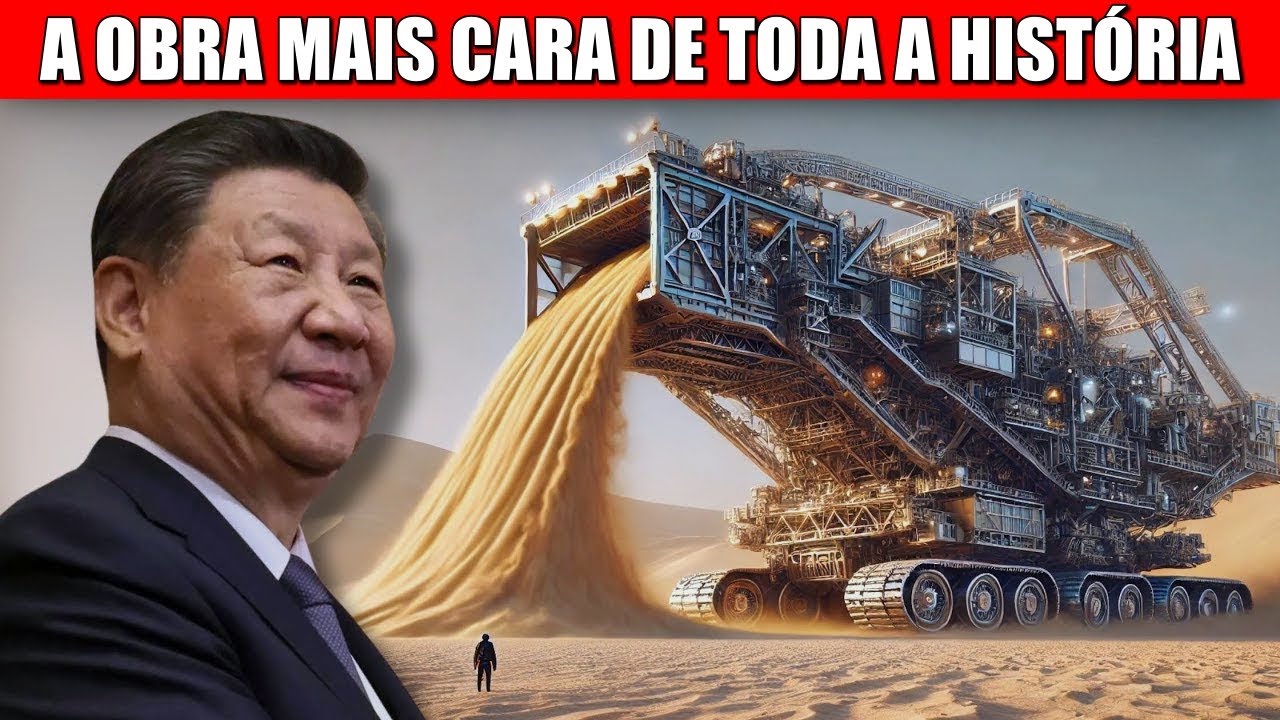 China Desenvolve Tecnologia Perfeita para Construção em Desertos