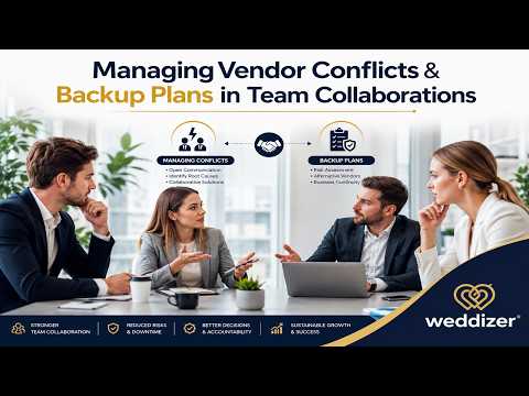 How Top Wedding Planners Handle Vendor Conflicts & Backup Plans Like Pros!