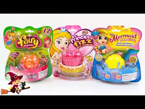 Juegos Infantiles Muñecos de Fairy Magic Princess Fizz y Mermaid Magic