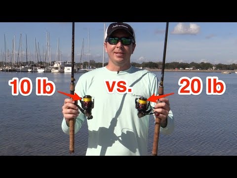 YouTube video about: How strong is 10lb fishing line?