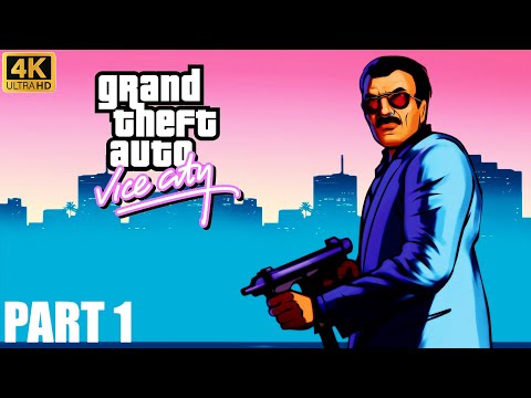 GTA VICE CITY DEFINITIVE EDITION PS4 Walkthrough Gameplay Part 1 No commentary FULL GAME