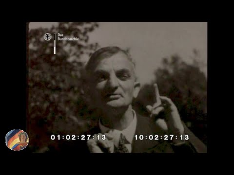 Humorvoll: Joachim Ringelnatz rezitiert sein Gedicht "Im Park" (Historische Aufnahme)