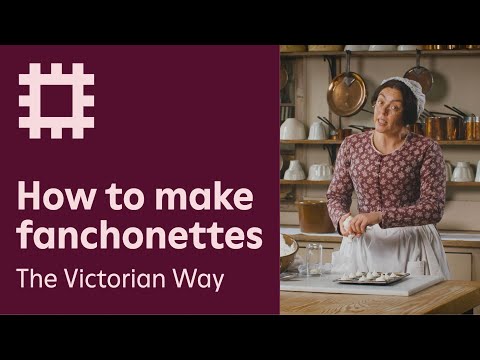 如何用維多利亞式方法制作芳香甜點 (How to make Fanchonettes — The Victorian Way)