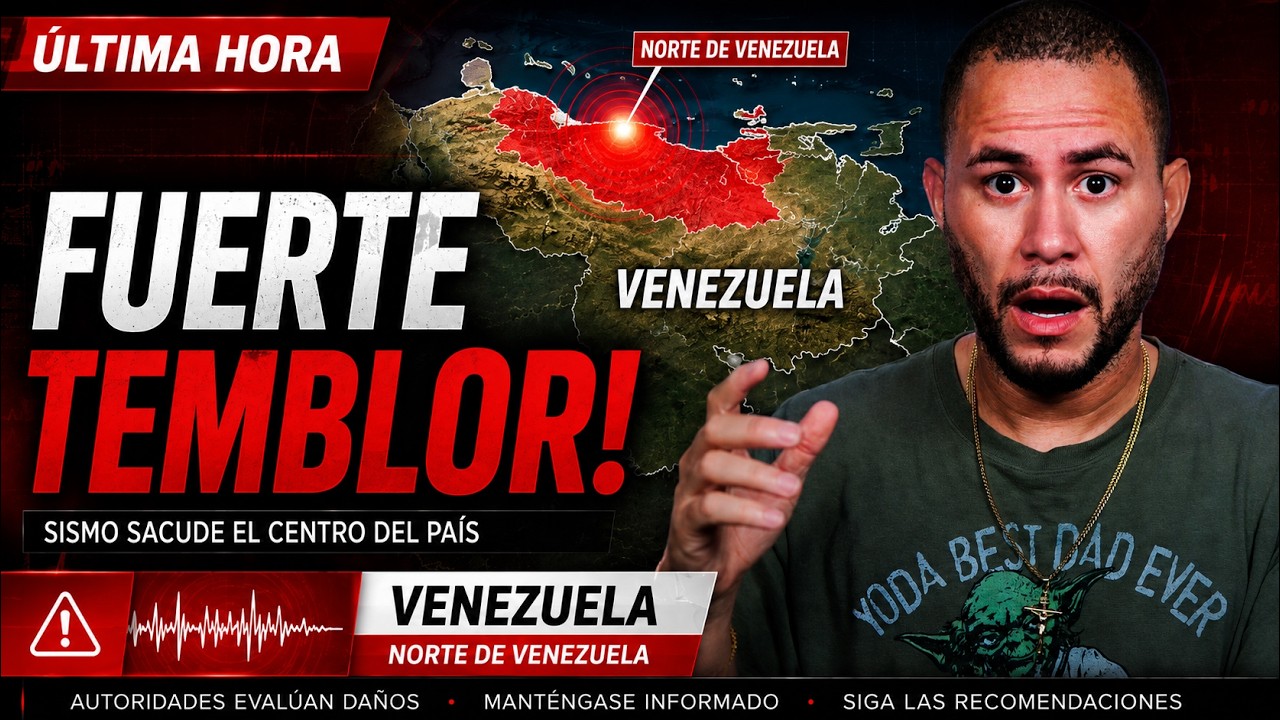 Urgente Fuerte Terremoto Caracas, Venezuela, Colombia!