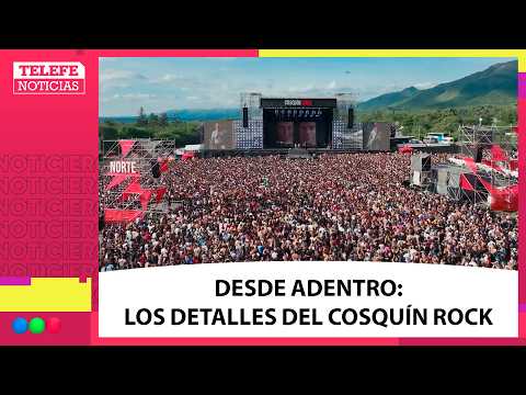 Carpas listas, parlantes a full: se viene el Cosquín Rock