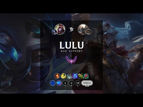 Lulu Support vs Pantheon - EUW Master Patch 12.12