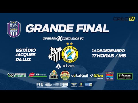 GRANDE FINAL: OPERÁRIO X COSTA RICA - ESTADUAL FEMININO 2024