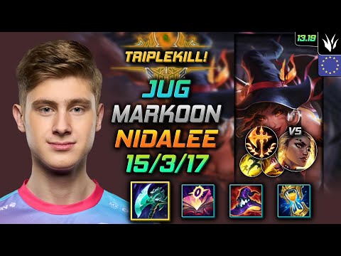 Nidalee Jungle Build Markoon Night Harvester Conqueror - LOL EUW Challenger Patch 13.19