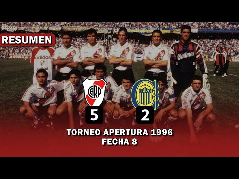 RIVER PLATE 5-2 ROSARIO CENTRAL | APERTURA 1996 - RESUMEN