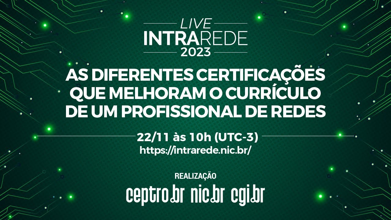 Intra Rede - As diferentes certificações que melhoram o currículo de um profissional de redes