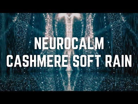 NEUROCALM CASHMERE SOFT RAIN | 12 Hours | Black Screen | No Midway Ads | Sleep/ Focus/ Calm Anxiety