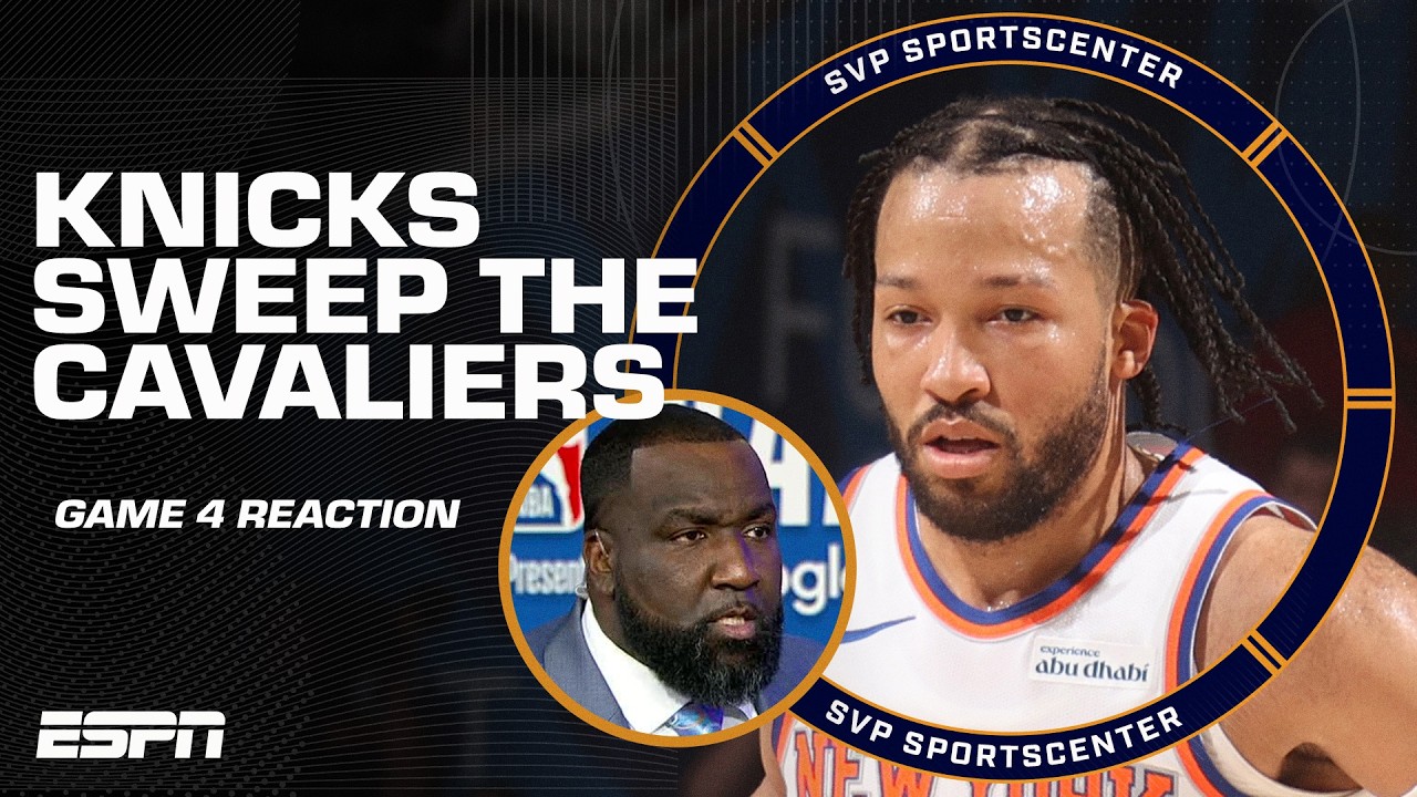 Knicks have a 'LEGIT SHOT' at winning the NBA Finals 🗣️ Perk reacts to sweep vs. Cavs | SC with SVP