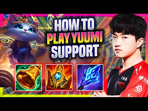 LEARN HOW TO PLAY YUUMI SUPPORT LIKE A PRO! - T1 Keria Plays Yuumi Support vs Karma! |