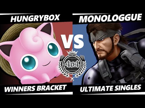 4o4 Smash Night 61 - Liquid| Hungrybox (Jigglypuff) vs Monologgue (Snake) - Winners Round 1