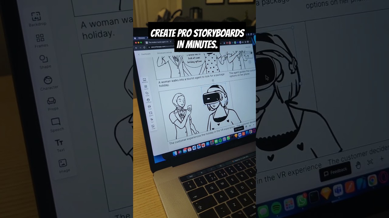 Create Storyboards and pro visual communications in minutes with StoryTribe. #ux #design #creative