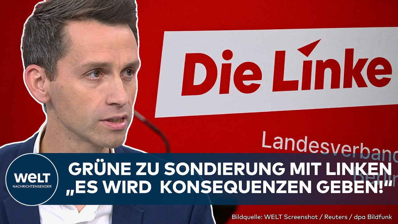 BERLIN: Koalition mit Linken?! Audretsch äußert sich zu Grünen und der Klausel zum Antisemitismus