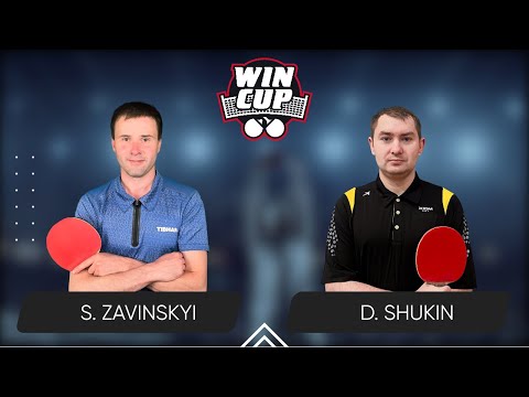 13:45 Serhii Zavinskyi - Dmytro Shukin West 2 WIN CUP 17.08.2024 | TableTennis WINCUP