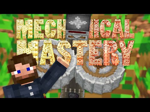 Mechanical Mastery Minecraft Modpack EP3 EMC Tree Farm Automation & Coal Processing