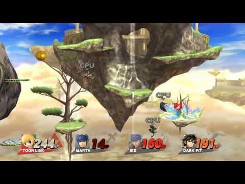 Super Smash Bros Stamina Battle11