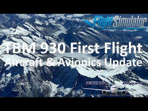 TBM 930 Aircraft and Avionics Update: First Flight | Real Airline Pilot