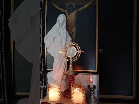 Adoración al Santísimo Sacramento del Altar con el Padre Fabian Esteban Oliva. 11//07/26