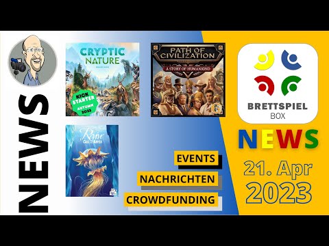 Brettspiel News der Brettspielbox - 21. April 2023