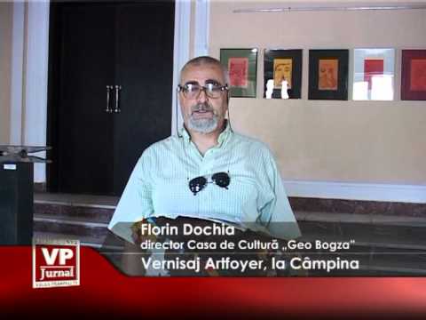 Vernisaj Artfoyer, la Câmpina