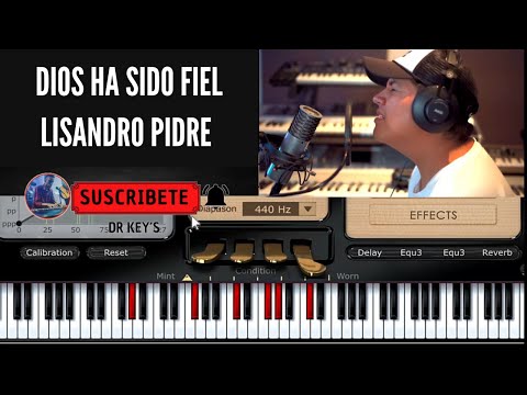 Dios Ha Sido Fiel Lisandro Pidre | Piano Tutorial (MIDI)