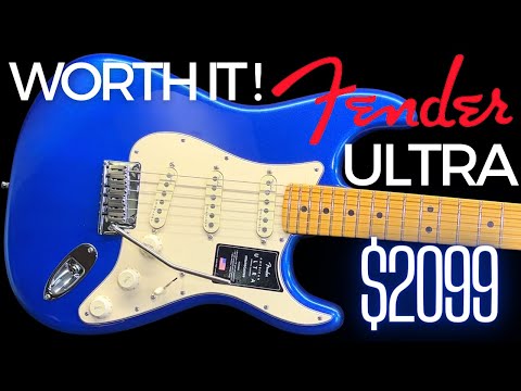 2020 Fender American Ultra Stratocaster with Maple Fretboard Cobra Blue image 16