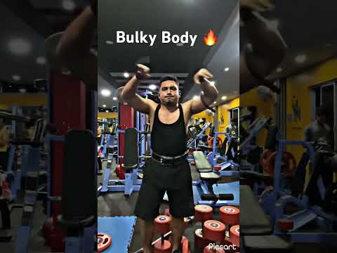 Bulky Body trying to flexing 🔥😎 #fitness #strong #bullking #motivation #selfmotivation 🔱