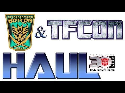 Botcon & TFCon 2014 Haul + Surprise
