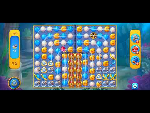 Fishdom Easy Level 11042 (with ingame lightning booster) @choraelmin