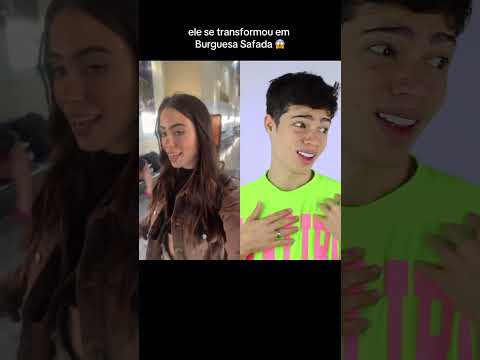 ELE se transformou em BURGUESA SAFADA...😱