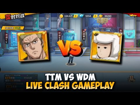 TTM VS WDM LIVE CLASH GAMEPLAY | One Punch Man: The Strongest Simplified