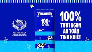 Download the video "SỮA TƯƠI VINAMILK: 100% TƯƠI NGON - 100% AN TOÀN & TINH KHIẾT CHUẨN MỸ"
