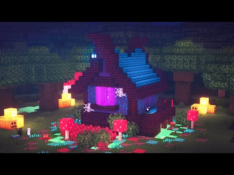 Minecraft | How to Build a Witch House | Halloween Special