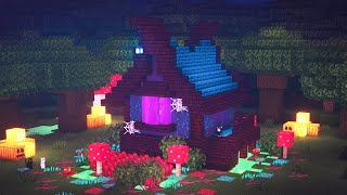 Minecraft | How to Build a Witch House | Halloween Special