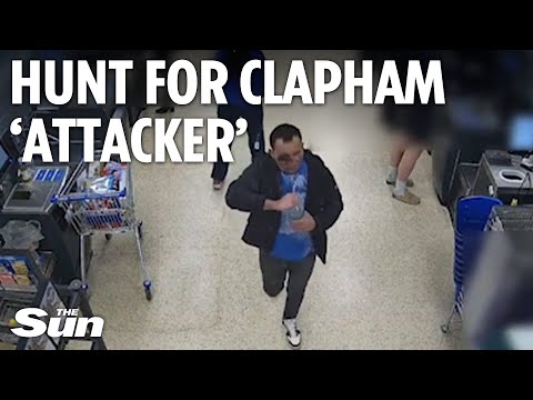 Clapham 'attacker': Police hunt fugitive as new CCTV shows Abdul Ezedi strolling through Tesco