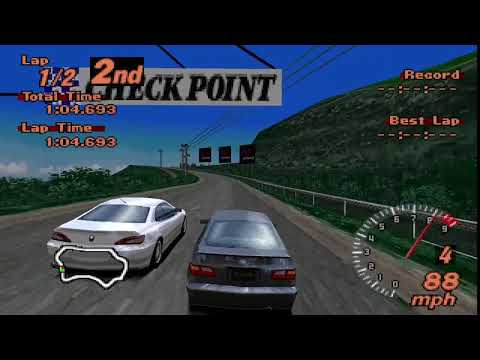 Gran Turismo 2 PS1 HD Ultra Gameplay 60FPS (Duckstation)
