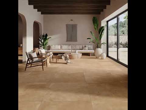 Carrelage sol traditionnel Estany naturel 60x60 cm