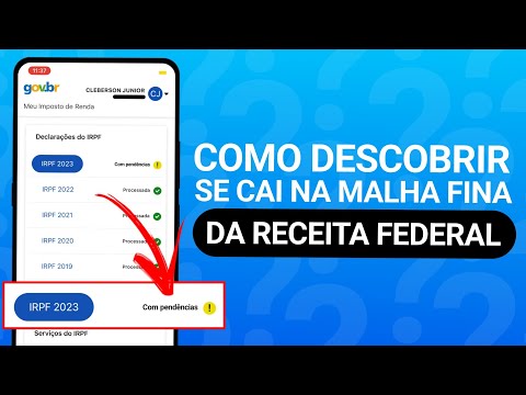 IMPOSTO DE RENDA COM PENDÊNCIAS - COMO VERIFICAR SE CAI NA MALHA FINA DA RECEITA FEDERAL