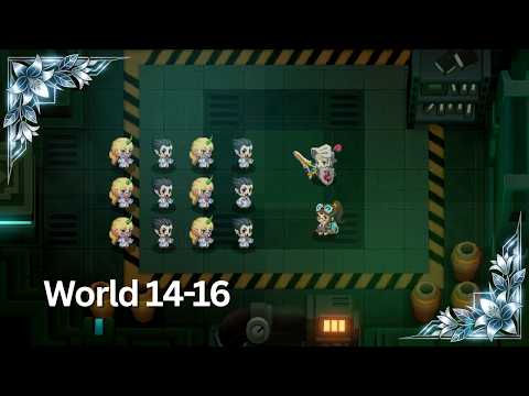 Guardian Tales World 14-16: Artificial Sun Lab (3-Star Walkthrough)