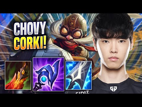 CHOVY IS SO CLEAN WITH CORKI! - GEN Chovy Plays Corki MID vs Qiyana! | Season 2022
