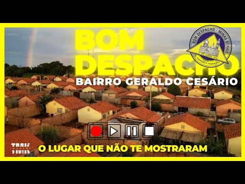 CIDADE BOM DESPACHO | VÔO de DRONE | NÃO TE MOSTRARAM ESSE LUGAR AINDA | MEU PAÍS É MINAS GERAIS 🔺