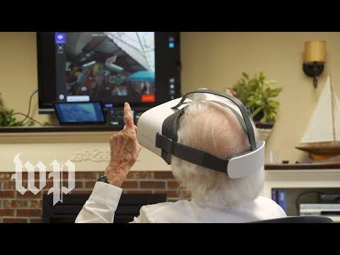 Virtual reality allows seniors to expand their world